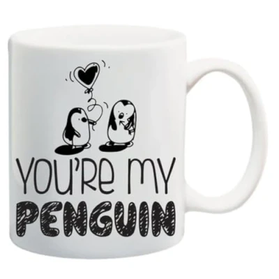 Image of Whizguide You&#039;re My Penguin Mug Perfect valetine&#039;s day gift