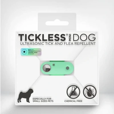 Image of Tickless Mini Dog Chemical Free, Ultrasonic, Natural Flea &amp; Tick Repellent for Dogs Mentha Green