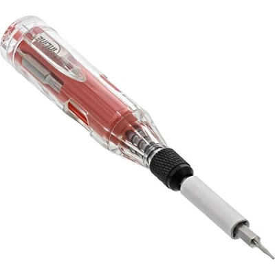 Image of InLine® 43093 12 in 1 Screwdriver with Bit Holder Clear