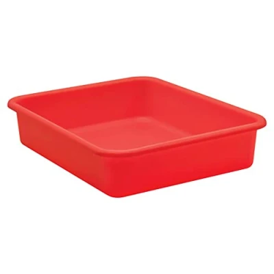 Image of Red Large Plastic Letter Tray