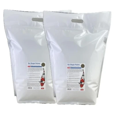 Image of Pond Friend Koi Staple Pellets Floating Fish Food 10kg 3mm With Spirulina Colour Enhancer
