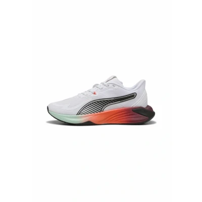 Image of Puma PWR Hybrid Training shoe, Size: 9.5, White glowing red ruby shimmer mint melt shoes