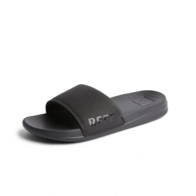 Image of Reef Womens One Slide Sandal Black Size UK 4
