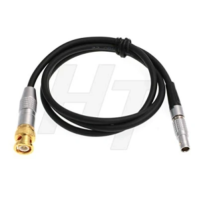 Image of HangTon Timecode Sync Cable BNC to 5 Pin for Sound Devices Ambient ARRI Alexa Camera 100cm(BNC 5pin)