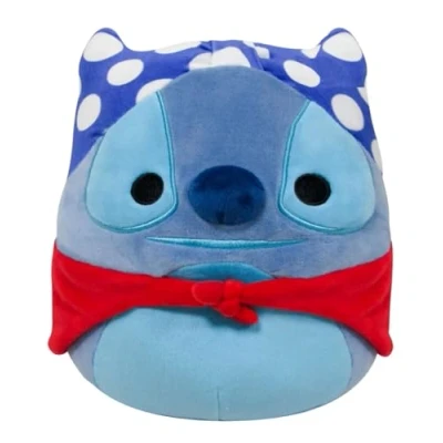 Image of Squishmallows 6.5&quot; Stitch The Superhero