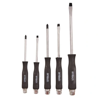 Image of Amtech L0035 5 Piece go Thru Screwdriver Set
