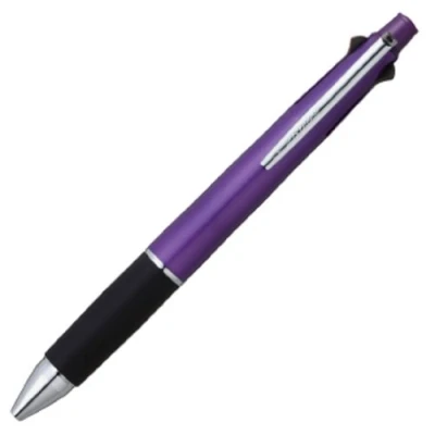 Image of Uni Jetstream 0.5 mm Ballpoint Multi Pen and Pencil, Purple Body (MSXE510005.11)