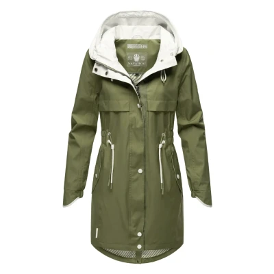 Image of Navahoo Xankaa Waterproof jacket, Women&#039;s, Size: Medium, Dusty olive