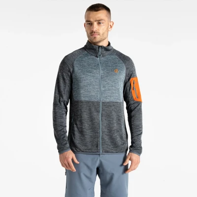 Image of Dare 2b Men&#039;s Knitted Torrek Mountain Zip Through Fleece Stormy Weather, Size: Xl