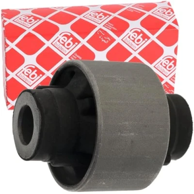 Image of 9807892380, 9807892380SK1 Arm Bushes FEBI BILSTEIN 100442 Rear, Lower, Front Axle Left, Right 65mm Elastomer PEUGEOT: 3008 SUV