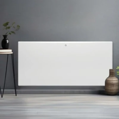 Image of Futura 2000W White Electric Radiator Heaters for Home, Bathroom Safe Heater Setback Timer Lot 20 &amp; Advanced Thermostat Control Wall Mounted or Floor Standing Low Energy Panel