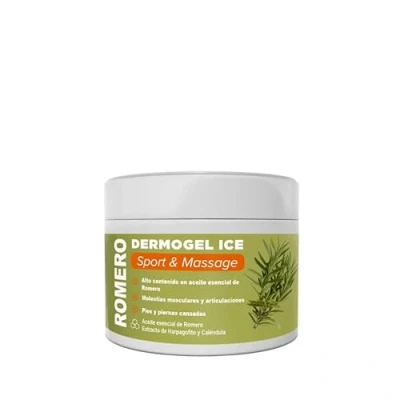 Image of Rosemary Cream Gel QKnatur Helps Relieve and Calm Muscle Joint discomfort 300ml High Content of Essential Oil Harpagofito Calendula extracts
