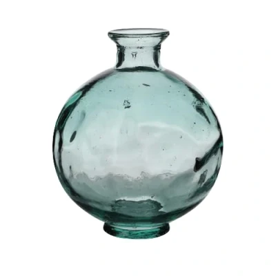 Image of NATURAL LIVING Opera Vase 2.5 L Recycled Glass Diameter 18 cm x Height 22