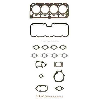 Image of 0197R9, 95593774 Gasket Set, cylinder head AJUSA 52052600 with gasket, valve stem seals FIBERMAX