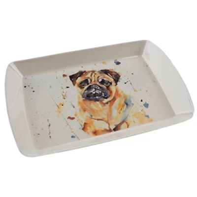 Image of lesser and pavey LP48754 Small Tray Pug design 1 Pc