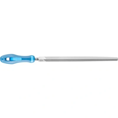 Image of Pferd 11211158 Cut 3 Type Three Square File, Silver/Blue, 150 mm