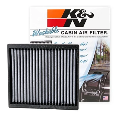 Image of K&amp;N Cabin Air Filter: Premium, Washable, Clean Airflow to your Filter Replacement: Designed For Select 2000 2021 Nissan/Mitsubishi/Holden/Renault/Isuzu Vehicle Models, VF2004