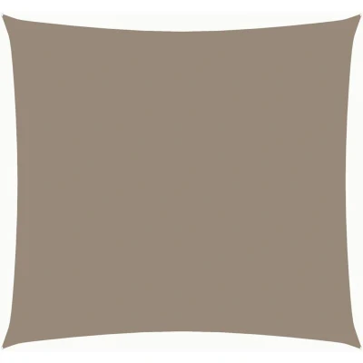 Image of vidaXL Sunshade Sail Oxford Fabric Square 2x2 m Taupe