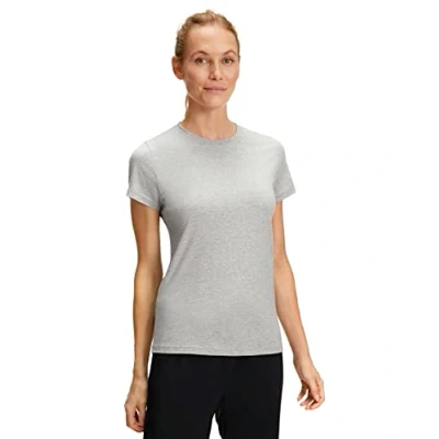 Image of FALKE Women&#039;s CORE Sports T Shirt, Breathable, Grey (Grey Heather Melange 3757), M (1 Piece)