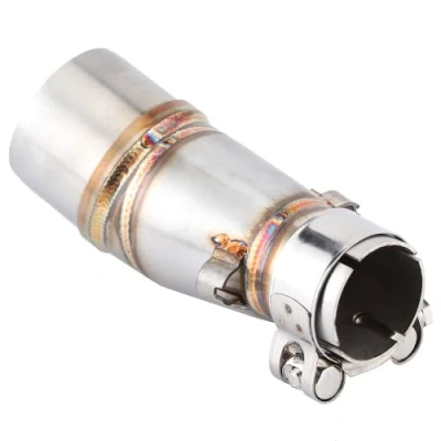 Image of BiuZi Exhaust Middle Link Pipe Motorcycle Muffler Adapter Connector System Accessories for Z250 250 13 16