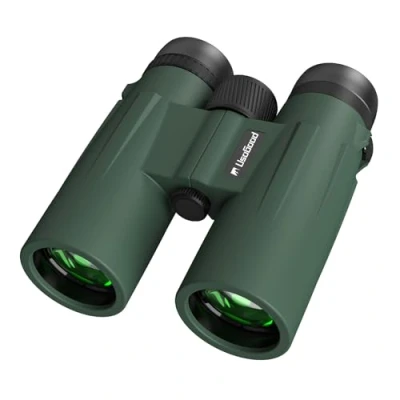 Image of usogood Binoculars for Adults with BaK 4 Prisms &amp; FMC Lens, 12x50 Green Bird Watching Traveling Hiking Hunting and Stargazing