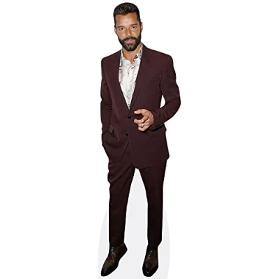 Image of Ricky Martin (Point) Life Size Cutout