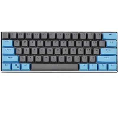 Image of Sunzit Keycaps, 61 Keycaps Backlight Two Color Mechanical Keypad PBT Keycap for GH60 / RK61 ALT61 Annie/Keyboard Poker Keys (KEYBOARD is NOT Sale)