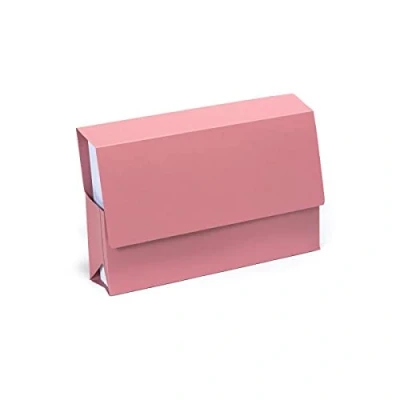 Image of Guildhall Probate Wallets Manilla 315gsm 75mm Foolscap Pink Ref Prw2 Pnkz [Pack 25]