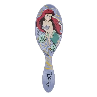 Image of WetBrush Original Detangler Hair Brush With Ultra Soft Intelliflex Bristles to Gently Separate Knots Ease, Wet Is Gentle on Hair, Disney Elegant Princess, Ariel
