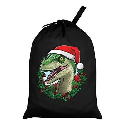 Image of Grindstore Festive Rex Black Santa Sack 46x60cm