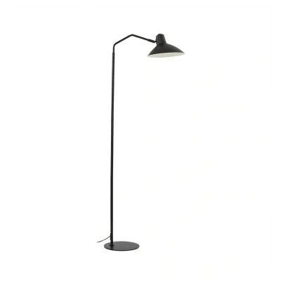 Image of Lindby Adrik floor lamp, black, metal