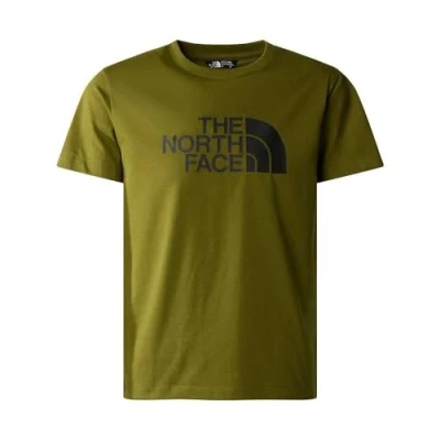 Image of The North Face EASY TEE Unisex Print Tshirt for kids, Size: 14 16y, Forest olive