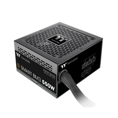 Image of Thermaltake Smart BM3 550W/ 80Plus Bronze/ATX 3.0 &amp; PCIE 5.0 Ready/Semi Modular Power Supply/ 105C/221F Japanese Capacitor/ 5 Year Warranty