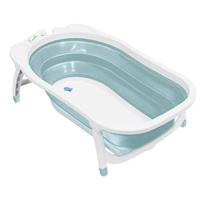 Image of Babyway Foldable Baby Bath in Blue