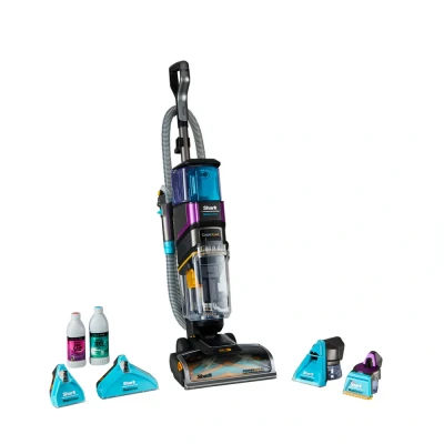 Image of Shark CarpetXpert HairPro Pet Carpet Cleaner, Anti Tangle &amp; Clog, Built In StainStriker Spot Removes Tough Stains Odours, Carpets Upholstery, 5 Tools, 2 Cleaning Formulas, 1000W, EX300UK