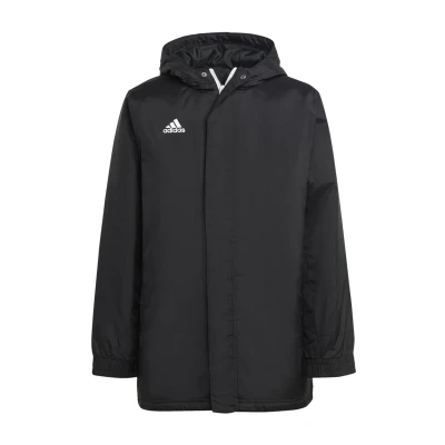 Image of adidas Unisex Kids Entrada 22 Stadium Jacket, Black, 15 16 Years
