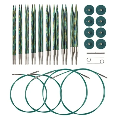 Image of Knit Picks Options Interchangeable Caspian Circular Knitting Needle Set