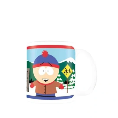 Image of Pyramid International South Park Stan White Ceramic Pod Mug Fun Cartoon Character Coffee Mug, Dishwasher &amp; Microwave Safe, 11oz, Ideal for Fans of Marsh