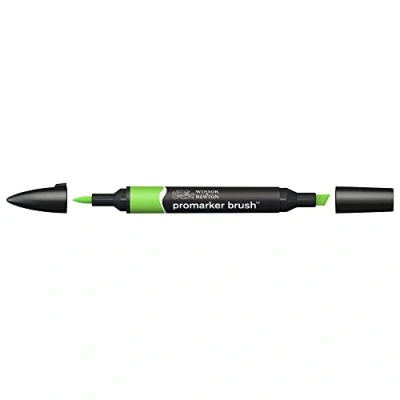 Image of Winsor &amp; Newton BrushMarker Bright Green