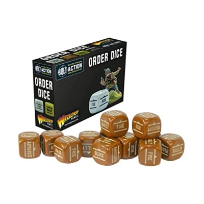 Image of Order Dice for Bolt Action (Brown)