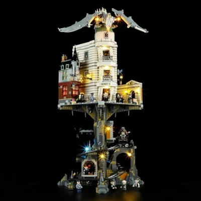Image of Bricklight (SET NOT INCLUDED) Led Light kit for LEGO Harry Potter 76417 Gringotts™ Wizarding Bank Collectors&#039; Edition (Only Kit)