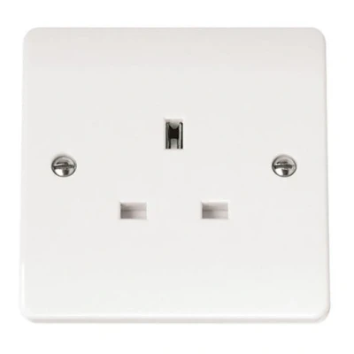 Image of Click Mode 13 A 1 Gang Unswitched Socket CMA030