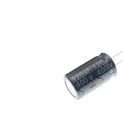 Image of New In line Aluminum Electrolytic Capacitor 120UF 400V 450V High Frequency Low Resistance 18x30MM (Size : 18x30)