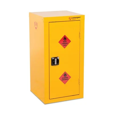 Image of Armorgard SafeStor Hazardous Substance Cabinets HFC4 (450W x 465D 905H) Cabinet No Stand required Optional