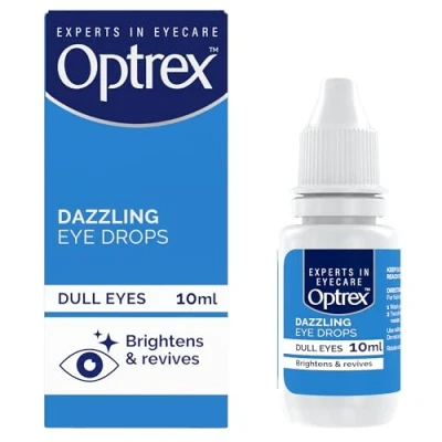 Image of Optrex™ Dazzling Eye Drops for Dull Eyes, brightens and revives, 10ml