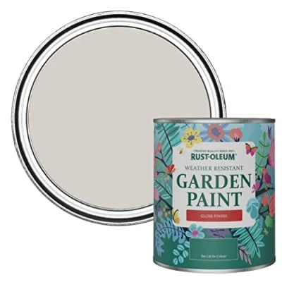 Image of Rust Oleum Purple Mould Resistant Garden Paint In Gloss Finish Babushka 750ml
