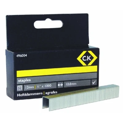 Image of C.K Staples 10.5mm wide x 12mm deep Box of 1000