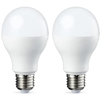 Image of Amazon Basics LED E27 Edison Screw Bulb, 14W (Equivalent to 100W), Warm White, Dimmable Pack of 2