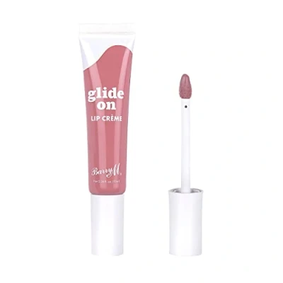 Image of Barry M Glide On Lip Crème Shade Mulberry Mood Metallic Purple