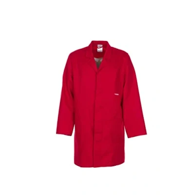 Image of Planam 136064 Size 64 &quot;BW 290&quot; Coat Mid Red